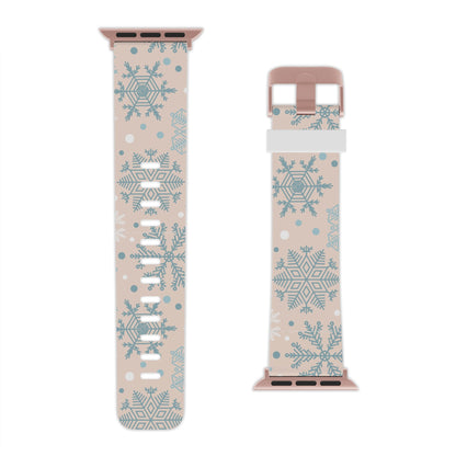  Winter Snowflakes Apple Watch Band - BOGO Cases