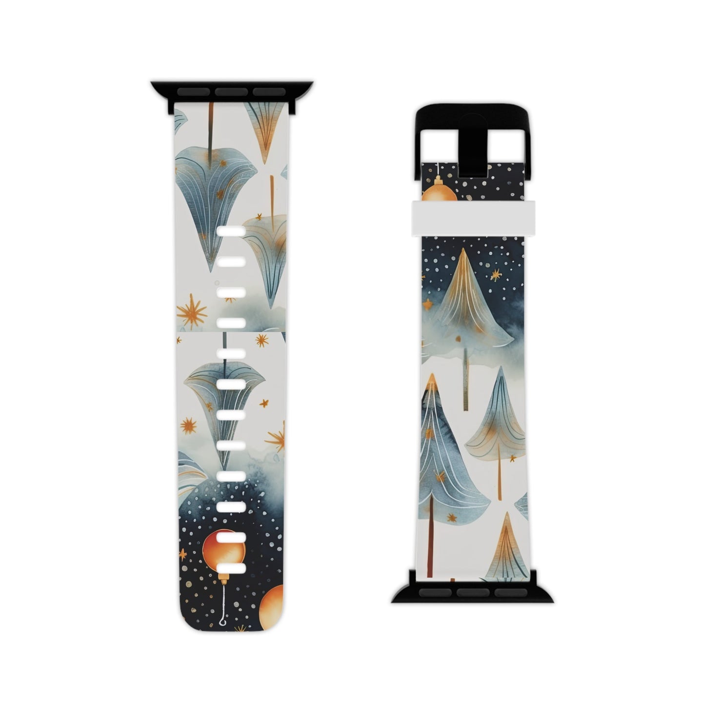  Winter Wonderland Gold Ornament  Apple Watch Band - BOGO Cases