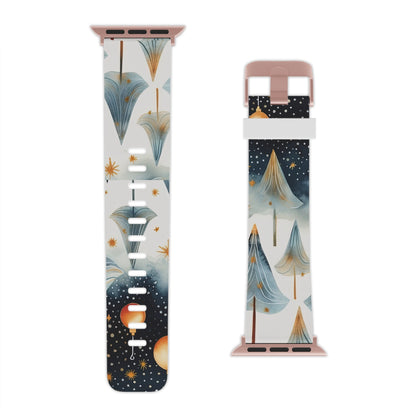  Winter Wonderland Gold Ornament  Apple Watch Band - BOGO Cases