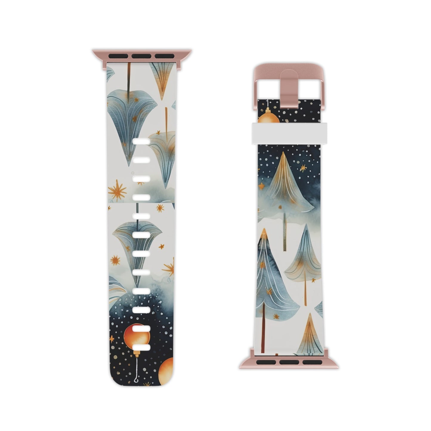  Winter Wonderland Gold Ornament  Apple Watch Band - BOGO Cases