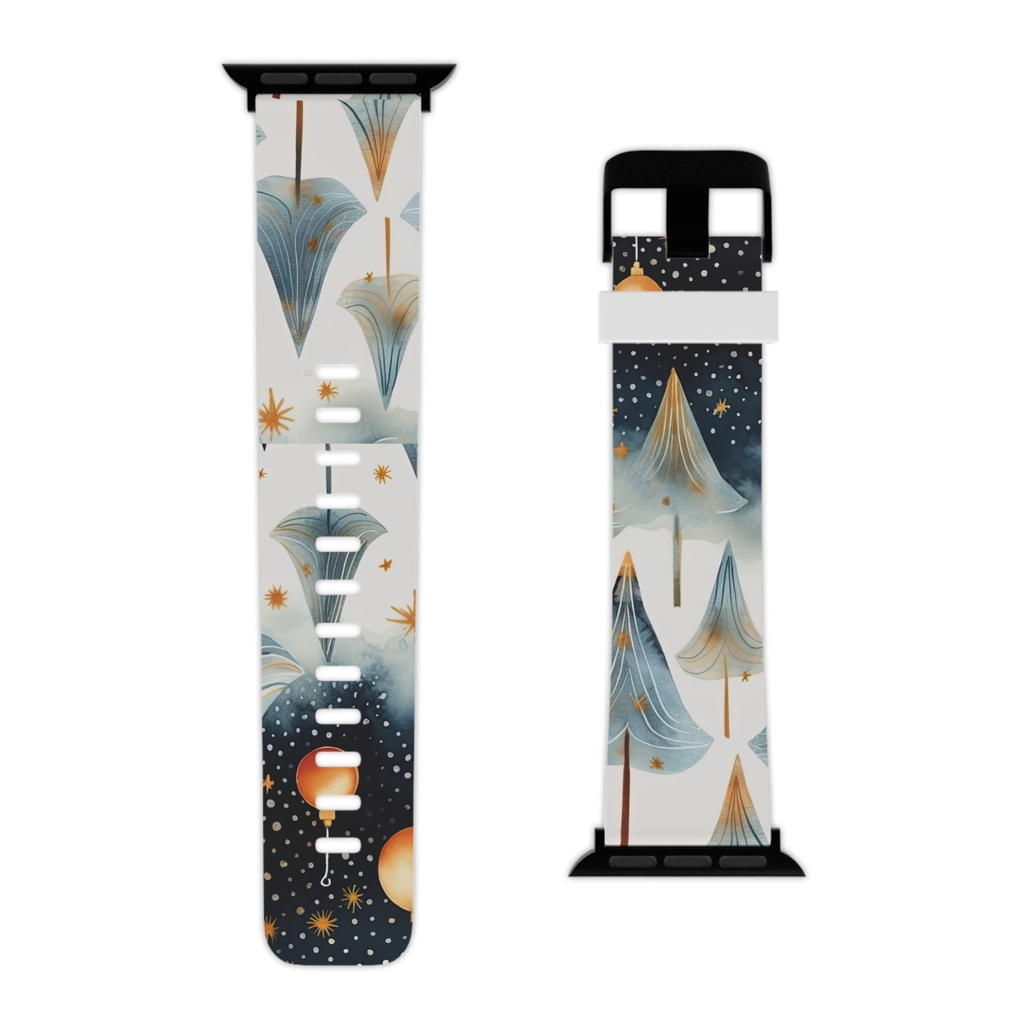  Winter Wonderland Gold Ornament  Apple Watch Band - BOGO Cases