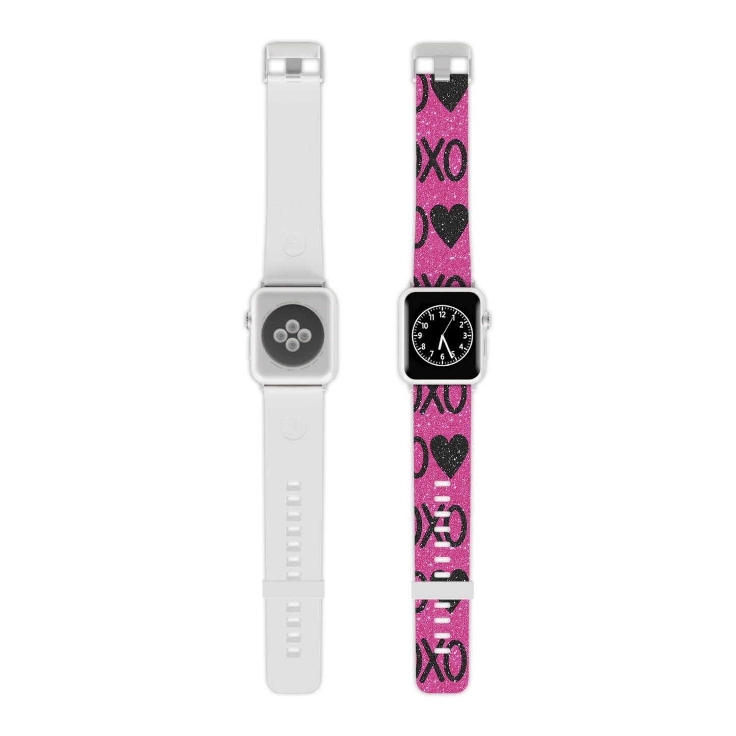 XOXO Glitter Hearts Apple Watch Band - BOGO Cases