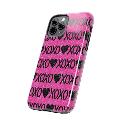 XOXO Glitter Hearts iPhone Case - BOGO Cases