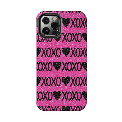 XOXO Glitter Hearts iPhone Case - BOGO Cases