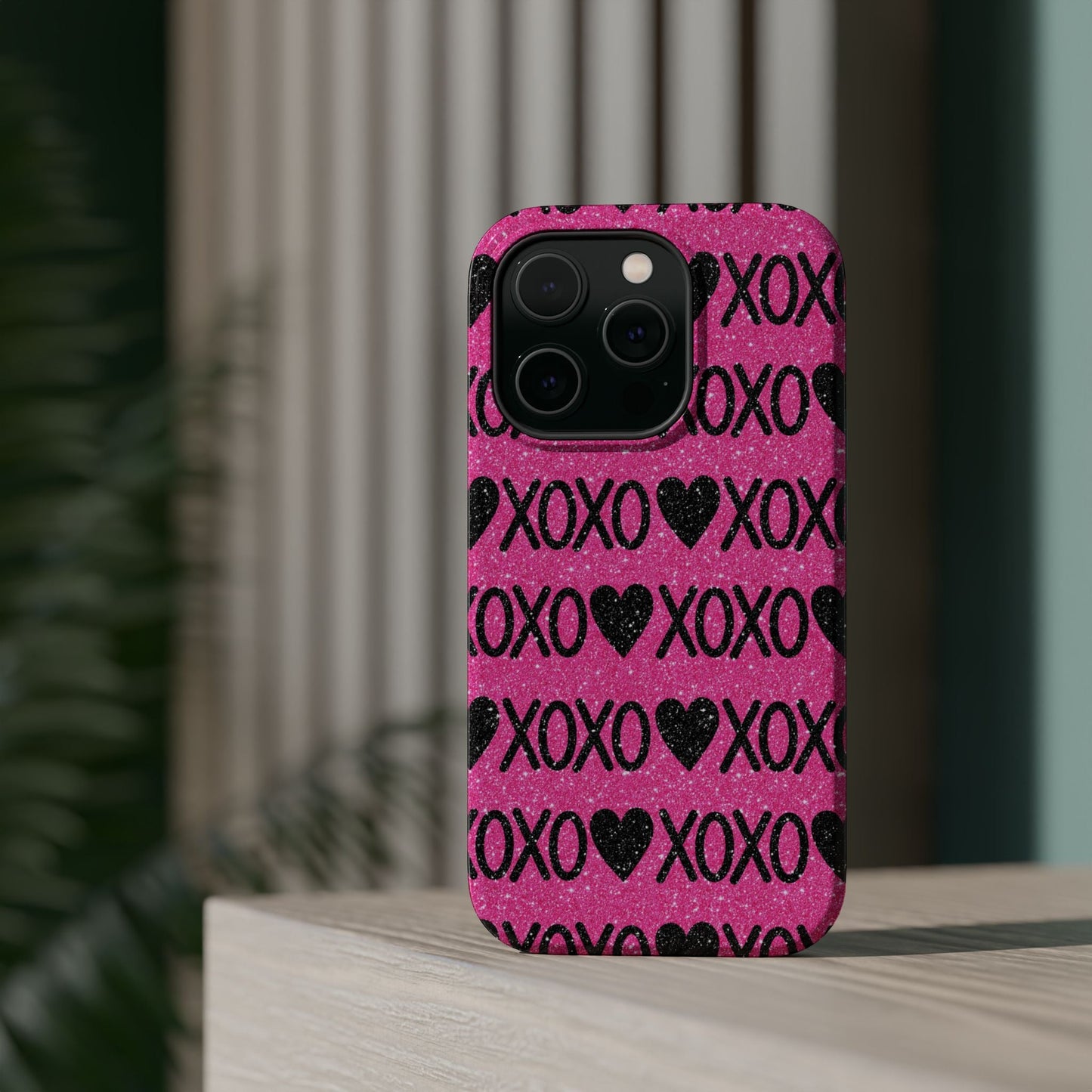 XOXO Glitter Hearts MagSafe Case - BOGO Cases