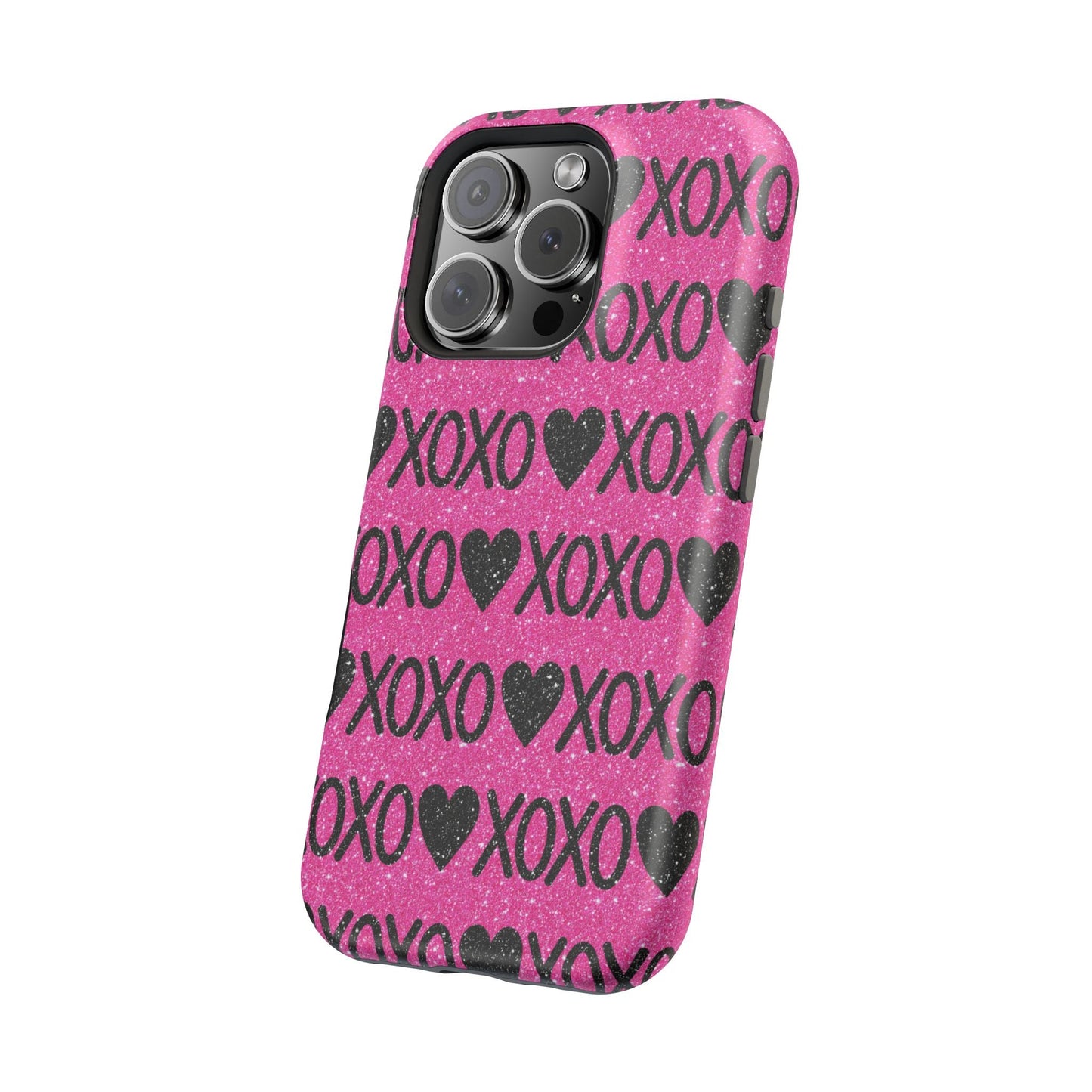 XOXO Glitter Hearts MagSafe Case - BOGO Cases