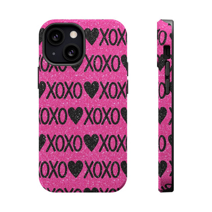 XOXO Glitter Hearts MagSafe Case - BOGO Cases