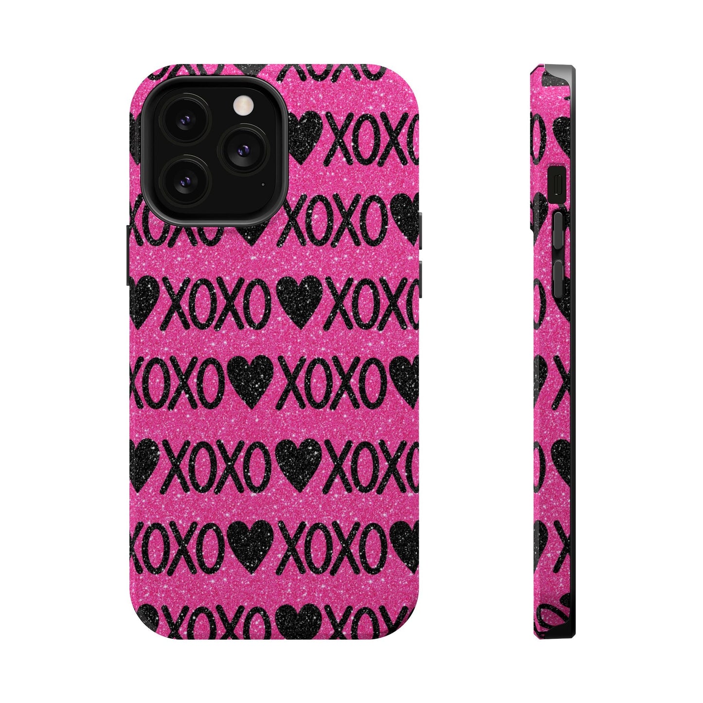 XOXO Glitter Hearts MagSafe Case - BOGO Cases