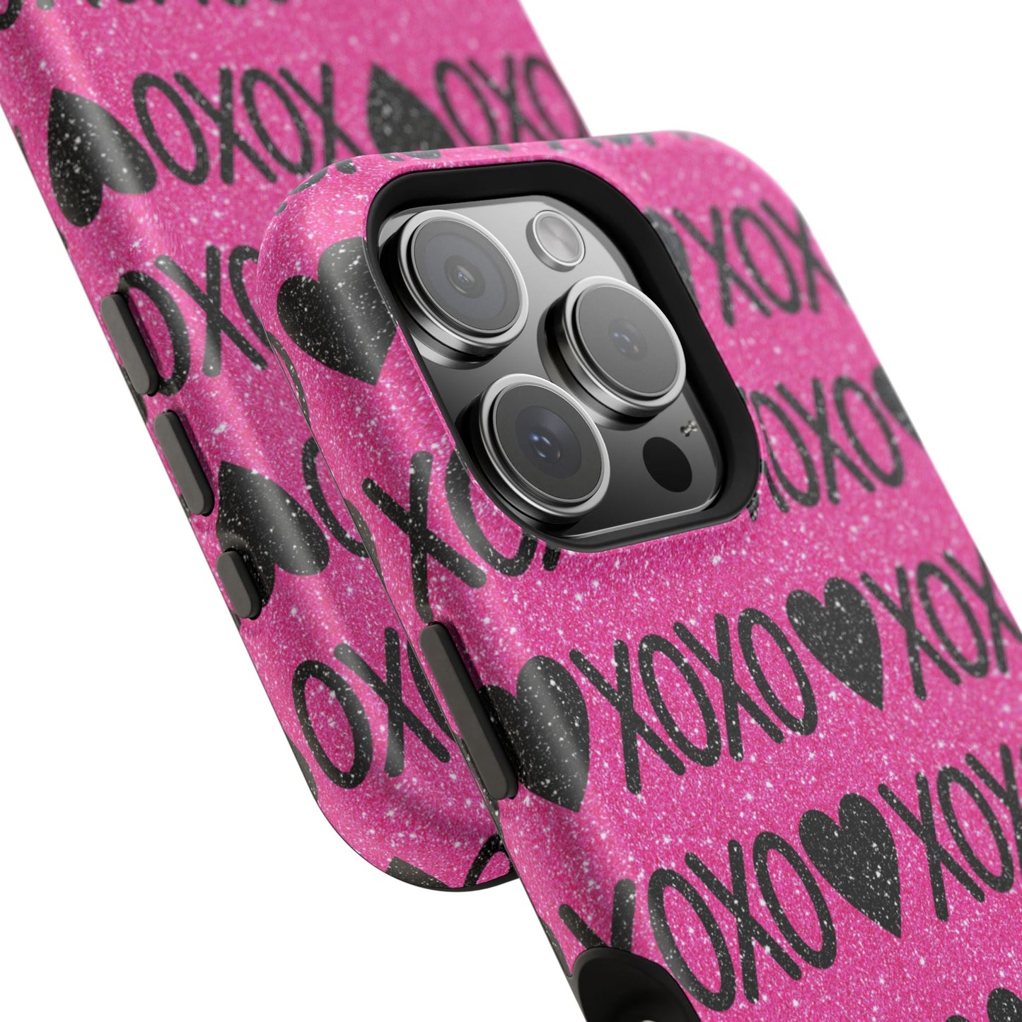 XOXO Glitter Hearts MagSafe Case - BOGO Cases
