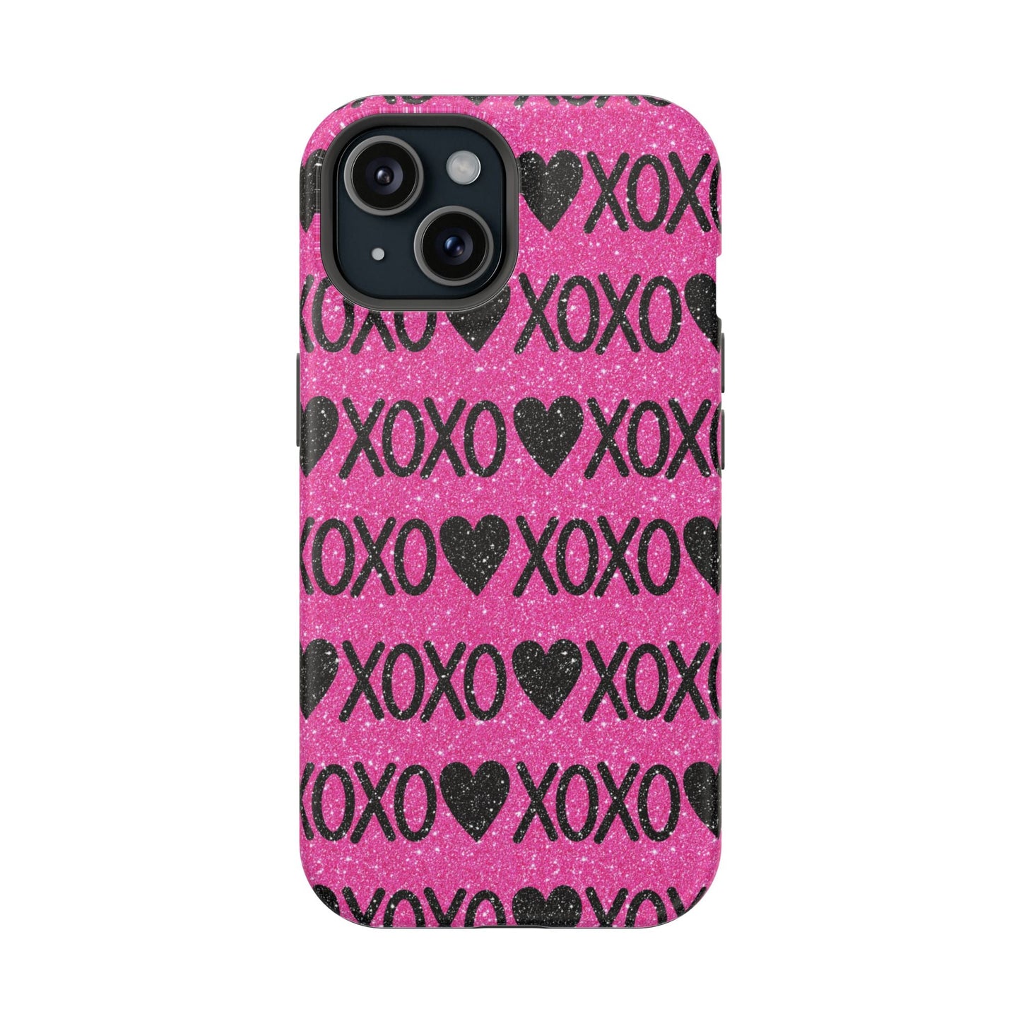XOXO Glitter Hearts MagSafe Case - BOGO Cases