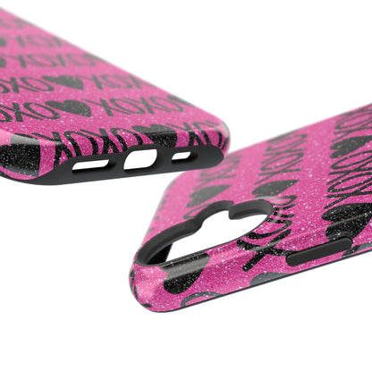 XOXO Glitter Hearts MagSafe Case - BOGO Cases