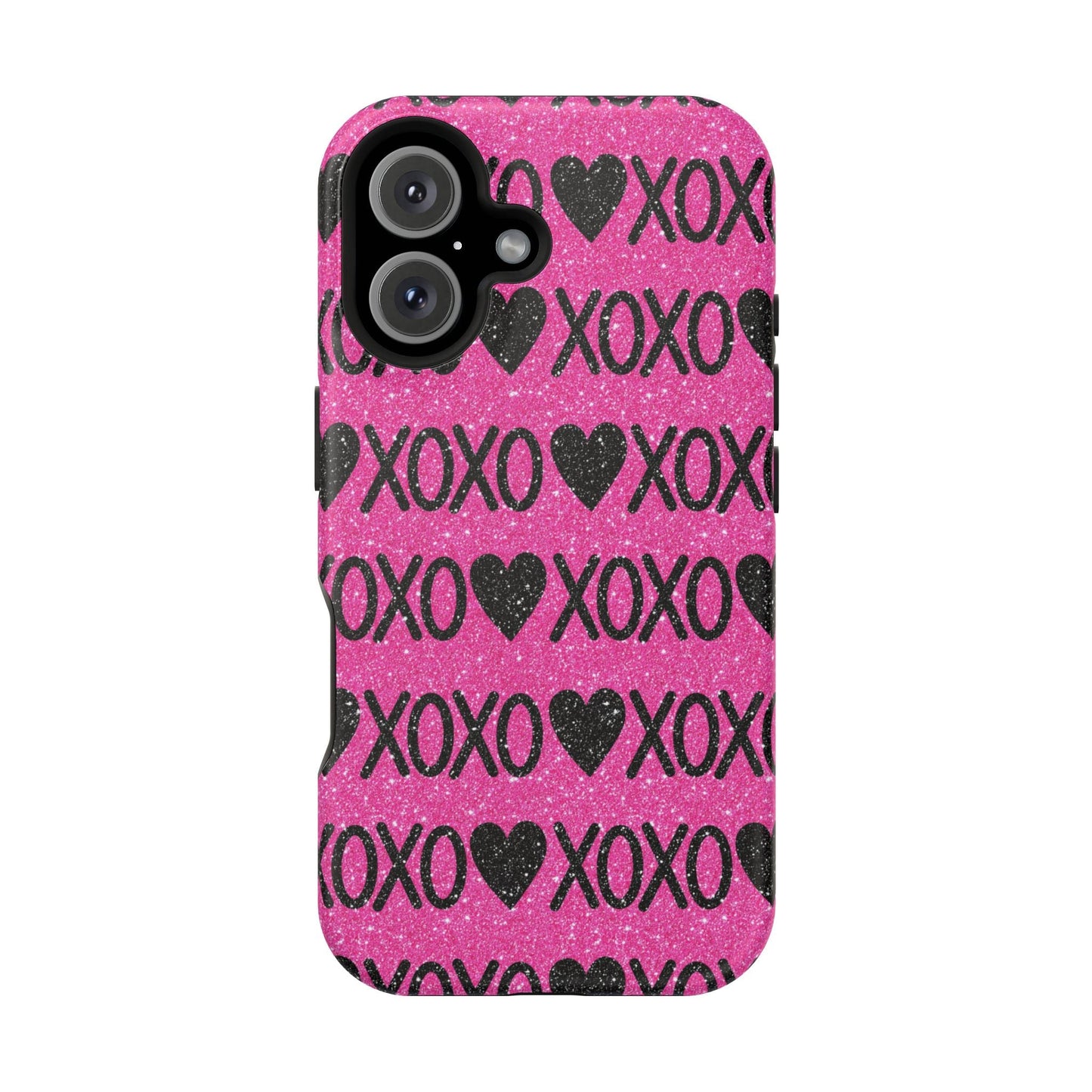 XOXO Glitter Hearts MagSafe Case - BOGO Cases