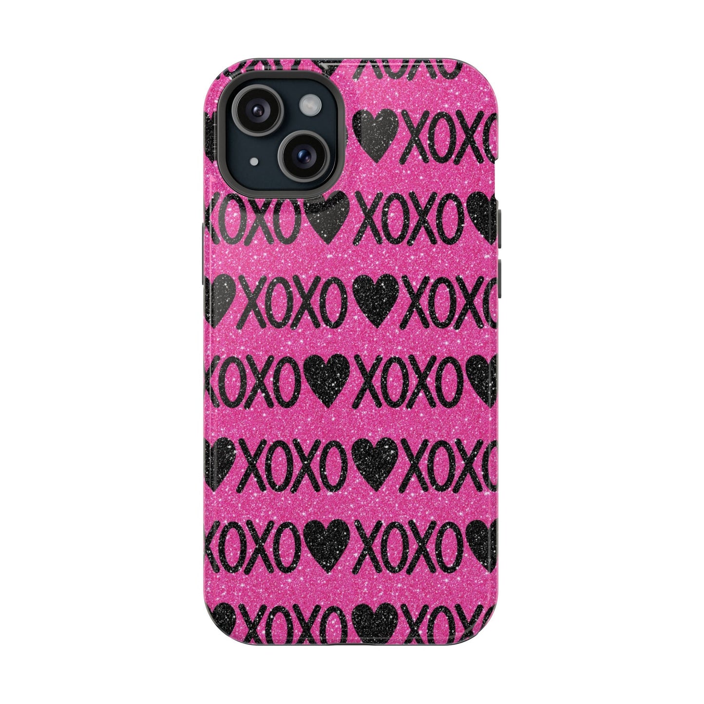 XOXO Glitter Hearts MagSafe Case - BOGO Cases