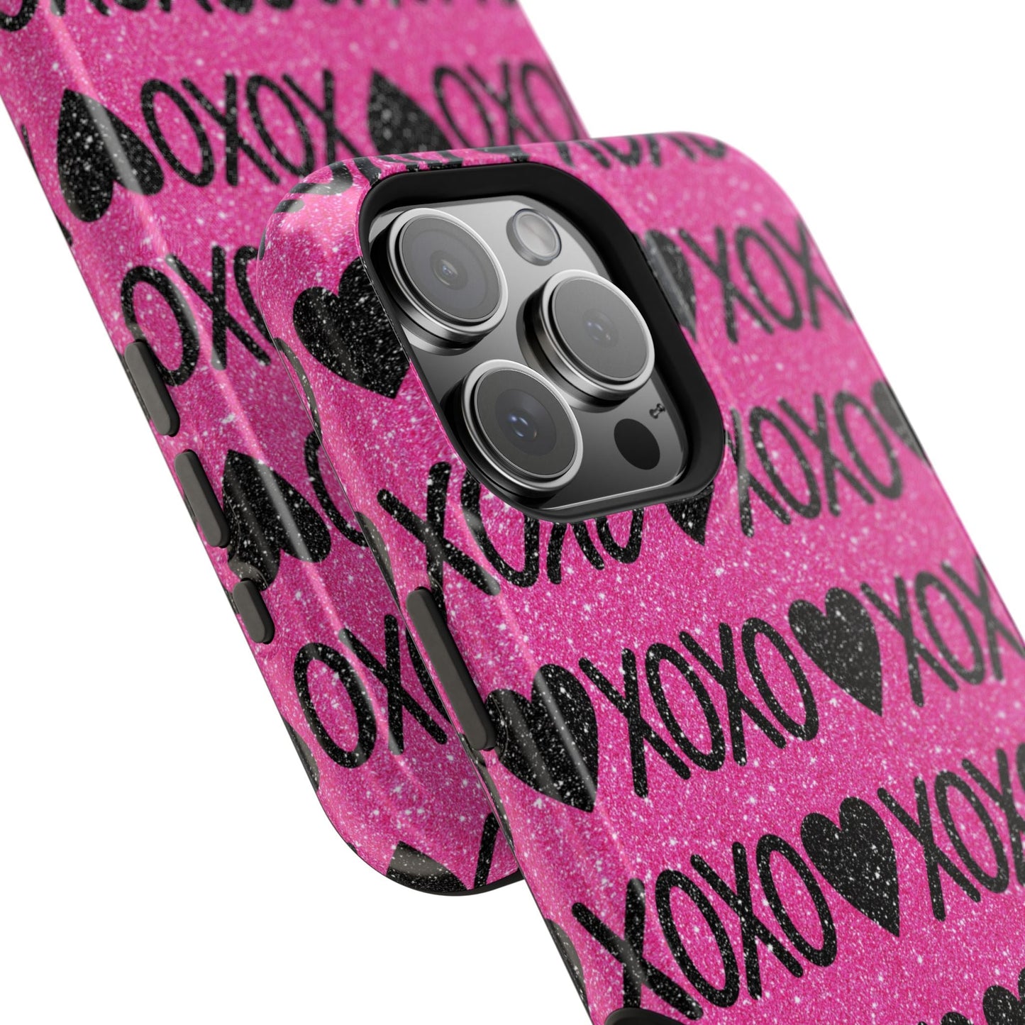 XOXO Glitter Hearts MagSafe Case - BOGO Cases