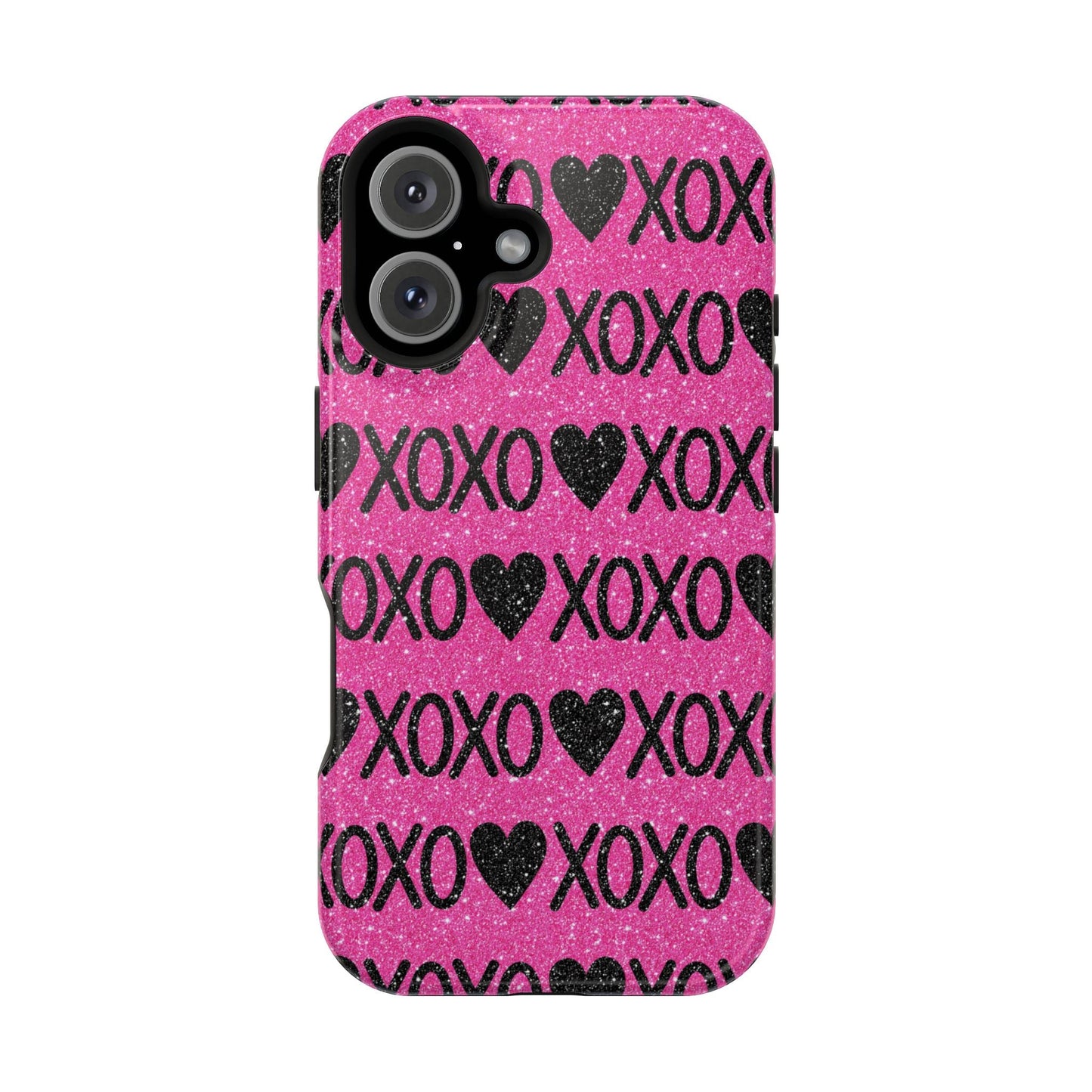 XOXO Glitter Hearts MagSafe Case - BOGO Cases