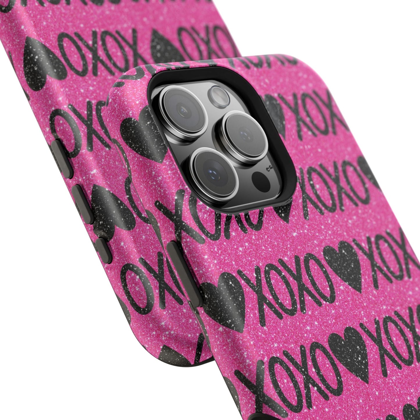 XOXO Glitter Hearts MagSafe Case - BOGO Cases