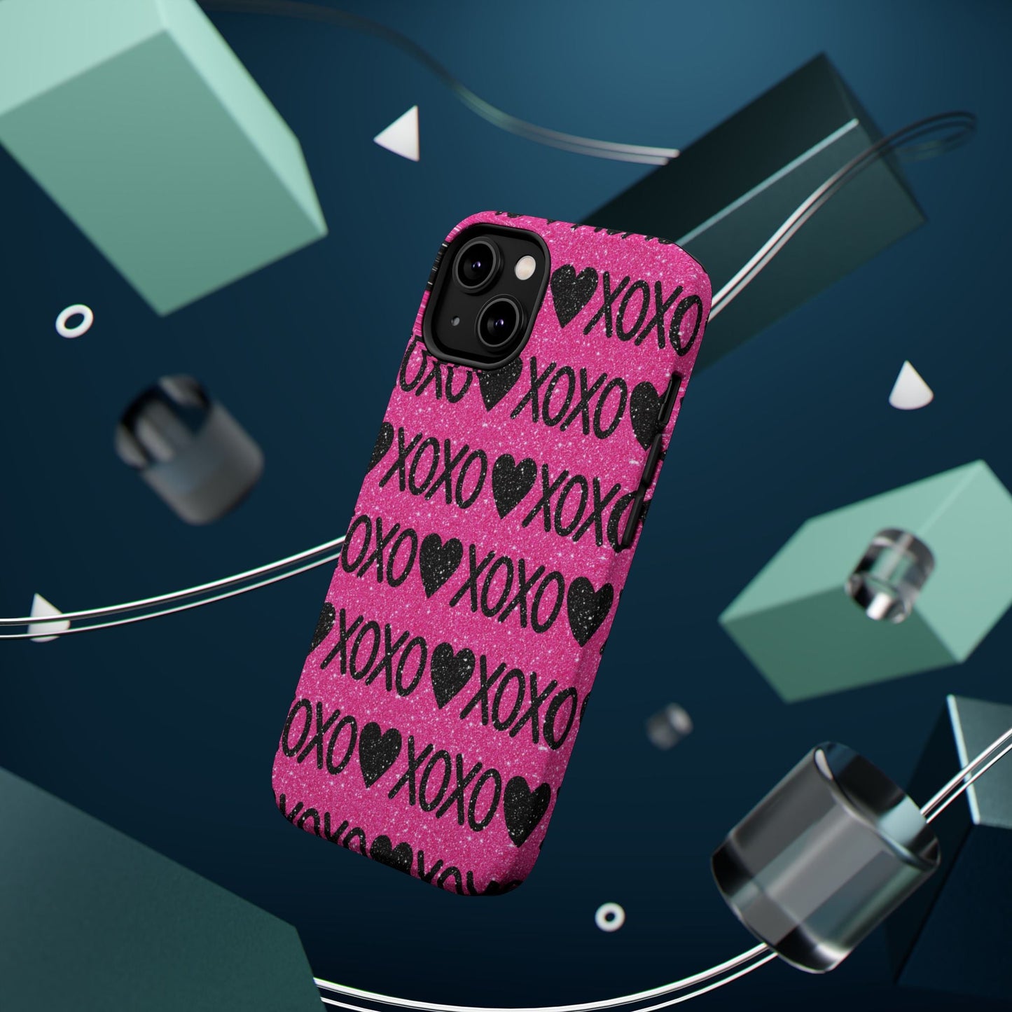XOXO Glitter Hearts MagSafe Case - BOGO Cases