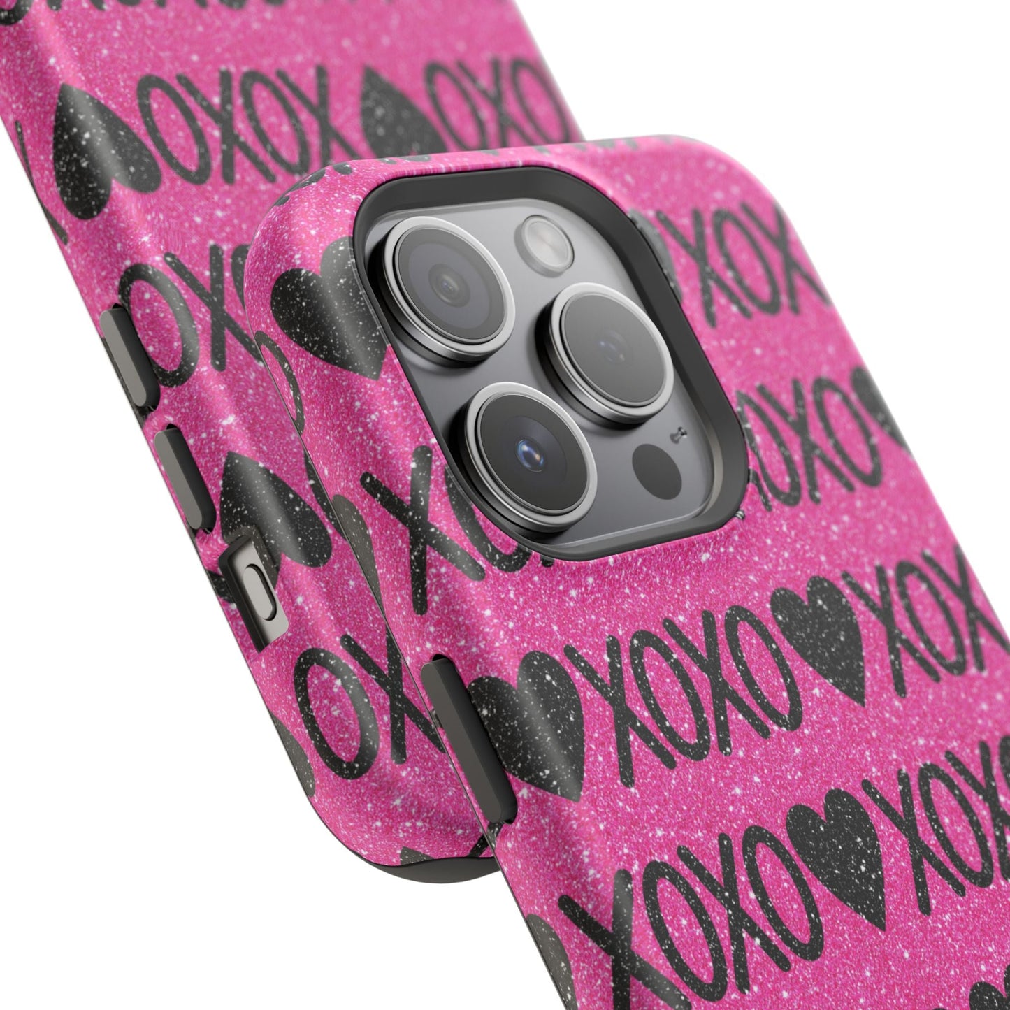 XOXO Glitter Hearts MagSafe Case - BOGO Cases