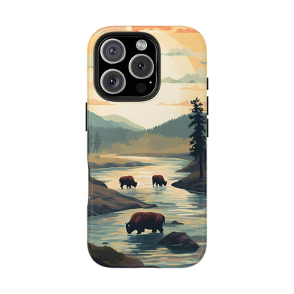 Yellowstone Bison iPhone Case Gift! - BOGO Cases