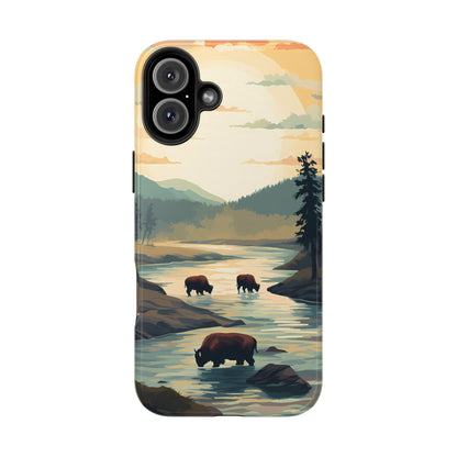 Yellowstone Bison iPhone Case Gift! - BOGO Cases