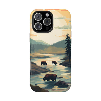 Yellowstone Bison iPhone Case Gift! - BOGO Cases