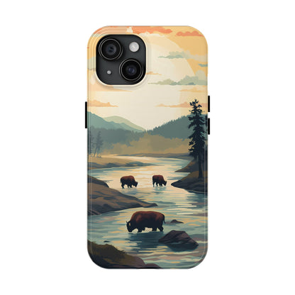 Yellowstone Bison iPhone Case Gift! - BOGO Cases