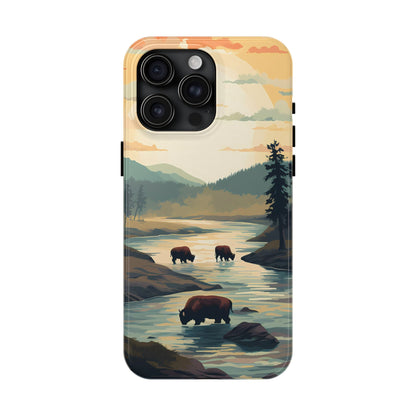 Yellowstone Bison iPhone Case Gift! - BOGO Cases