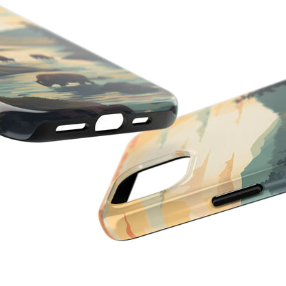 Yellowstone Bison iPhone Case Gift! - BOGO Cases