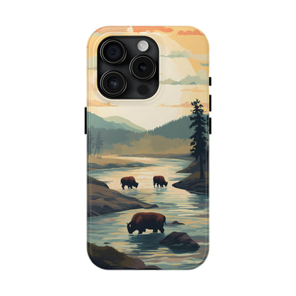 Yellowstone Bison iPhone Case Gift! - BOGO Cases